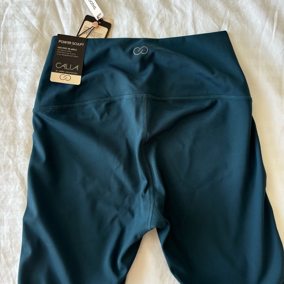Calia | BNWT 7/8 Teal Powersculpt High-Rise Leggings - Size M - Picture 4 of 11